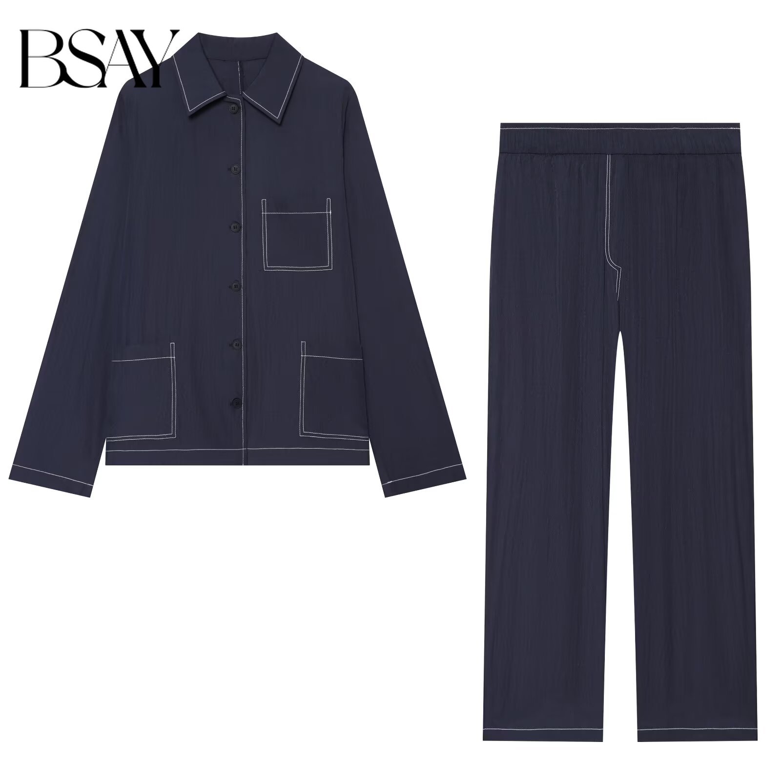 Street Fashion Korea - BSAY Set Casual da Donna in