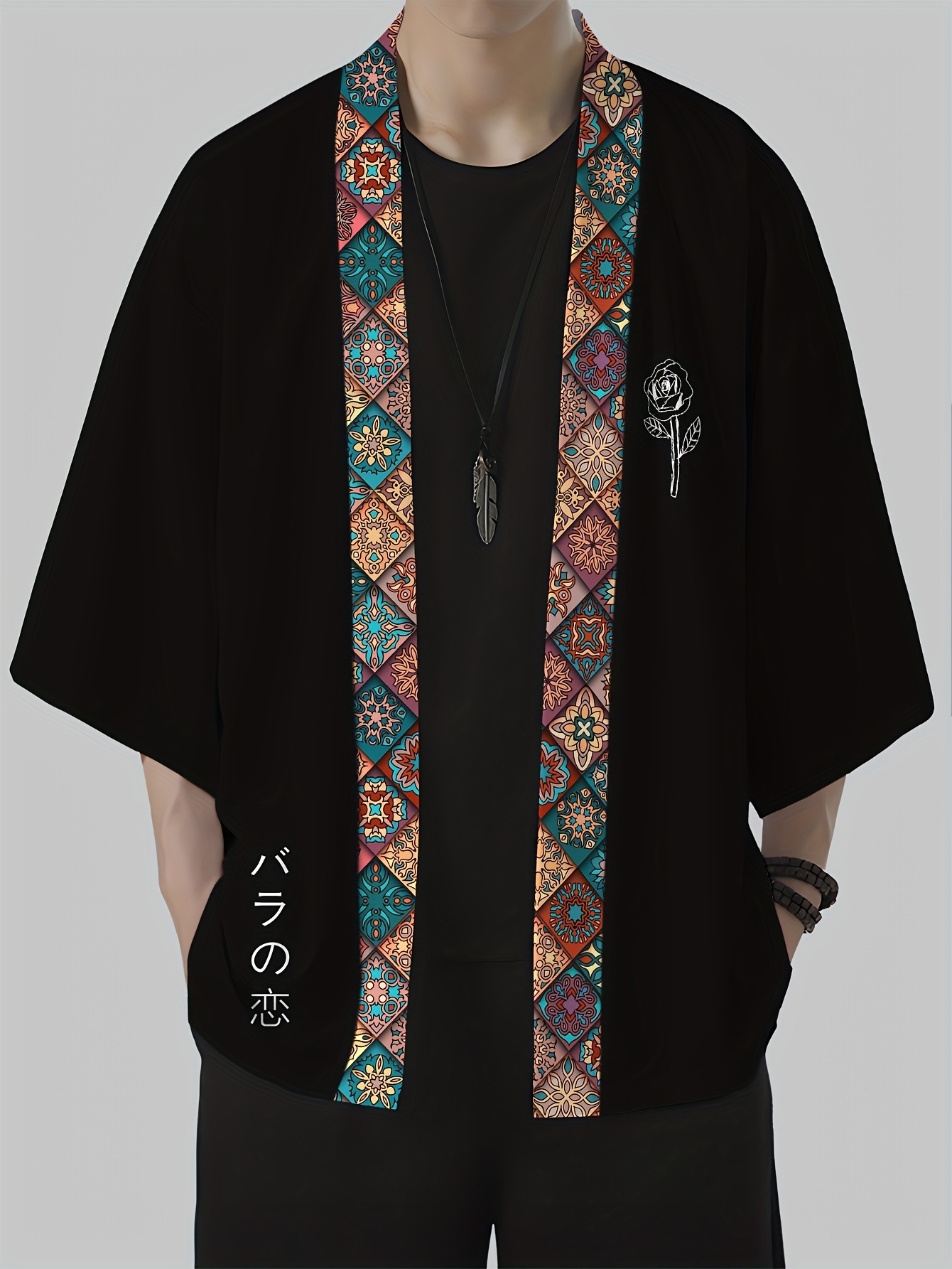 Street Fashion Summer 2026 - Kimono da uomo estivo 2026 con
