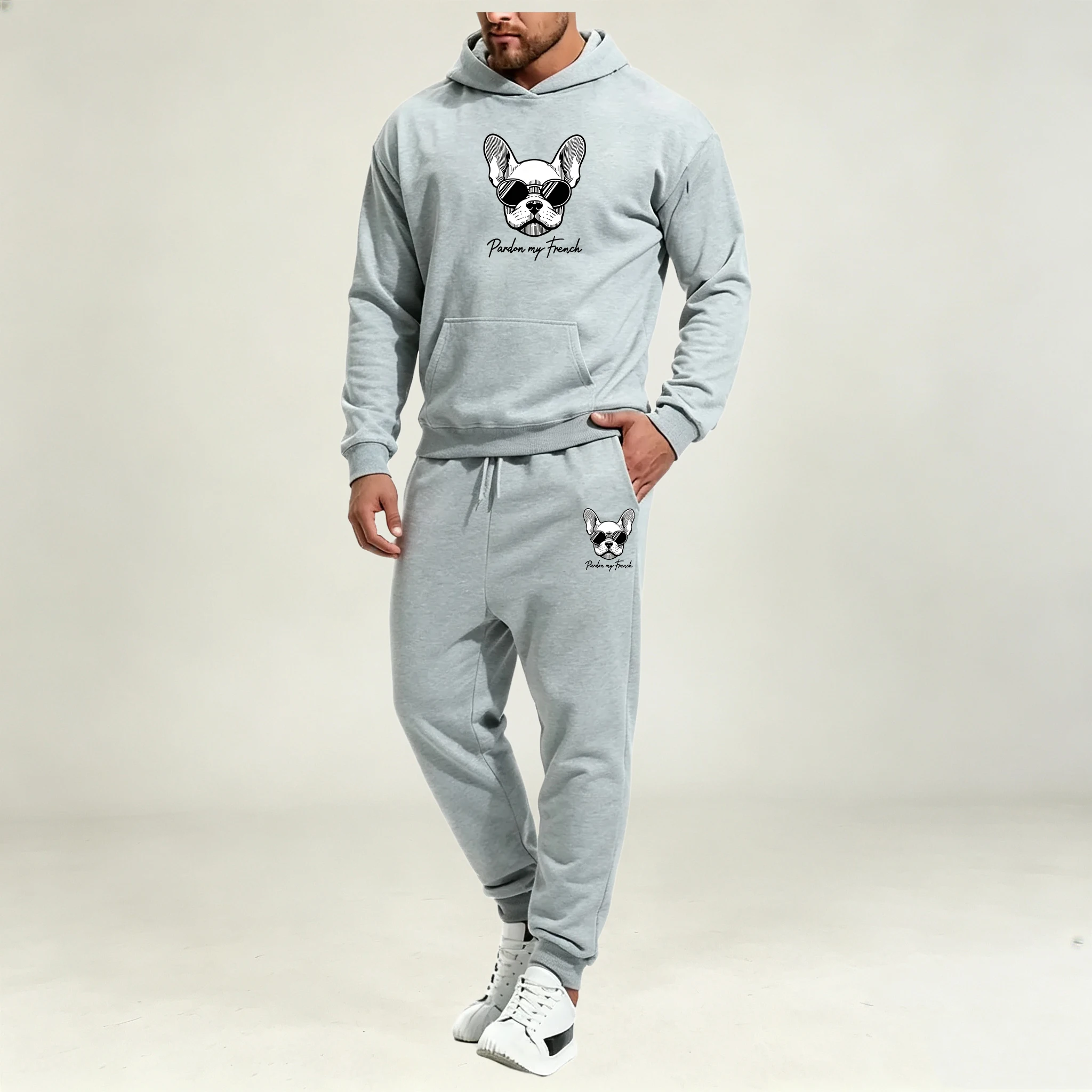 Street Fashion Outfit For Men - Completi da Uomo 2 Pezzi Autunno