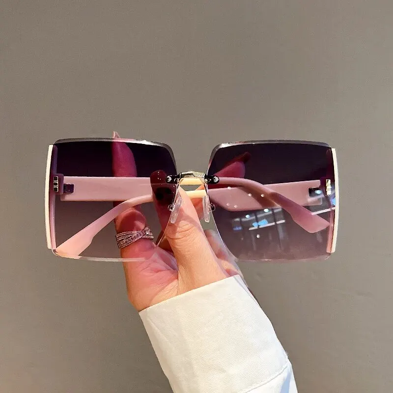 Street Fashion Glasses - Nuovi Occhiali da Sole Quadrati Senza