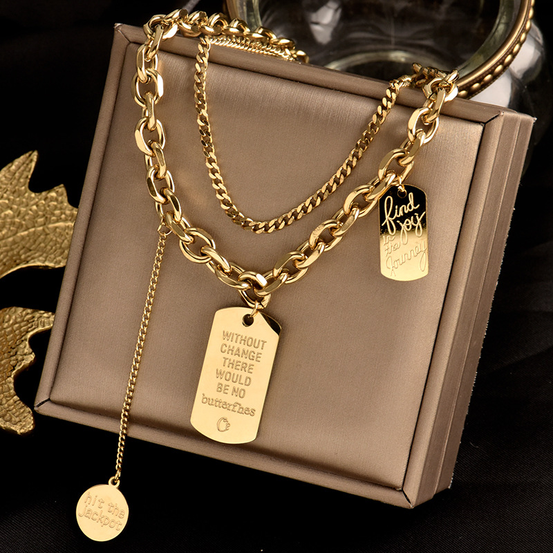 Fashion Street Singapore - New Trend Choker in acciaio al