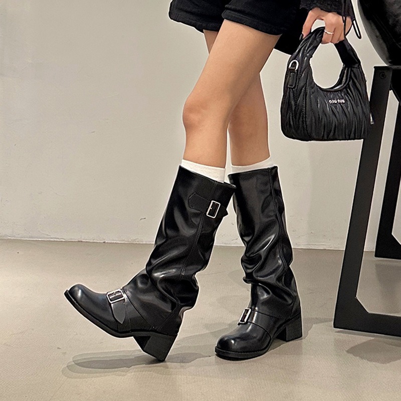 Street Fashion Trend 2025 - 2025Stivali da donna Piattaforma alta al