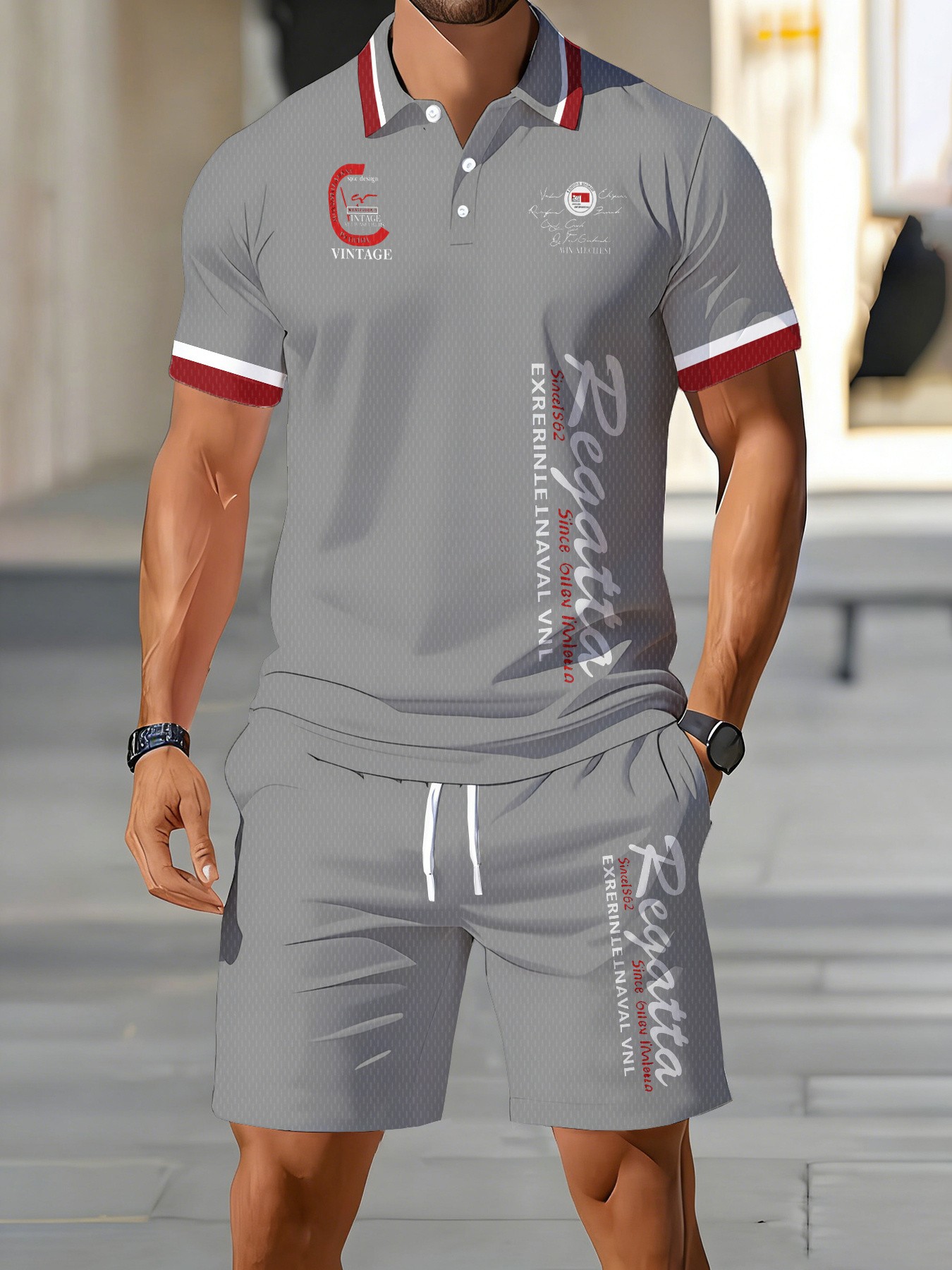 Street Fashion Summer 2026 - Completo Set Polo Uomo Estivo 2026