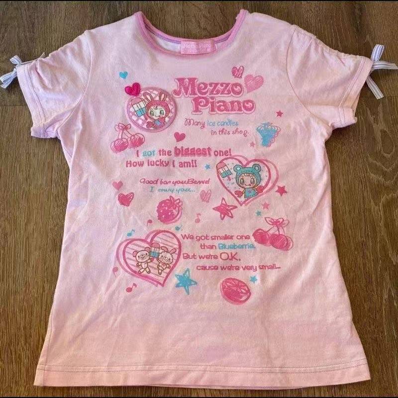 T-shirt vintage kawaii a manic - Street Fashion Casual recensione e prezzo