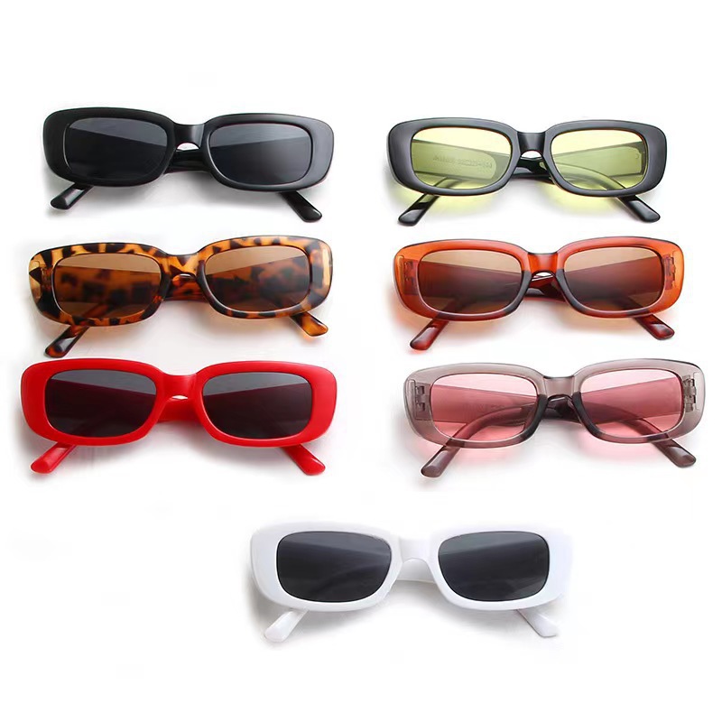 Nuovi occhiali da sole rettang - Street Fashion Photo recensione e prezzo