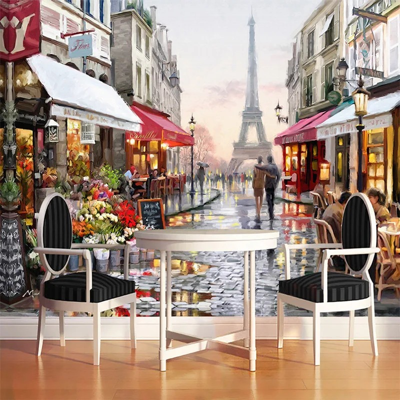 Carta da Parati 3D Stile Europ - Street Fashion Wallpaper recensione e prezzo