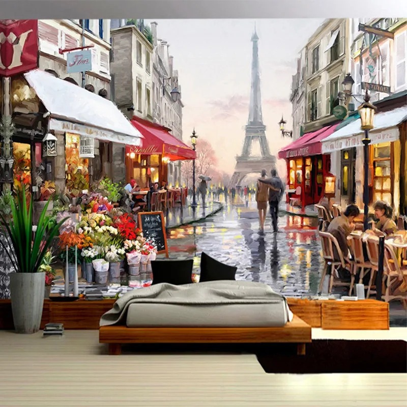 Carta da Parati 3D Stile Europ - Street Fashion Wallpaper recensione e prezzo