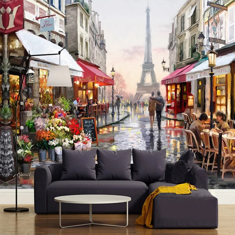 Carta da Parati 3D Stile Europ - Street Fashion Wallpaper recensione e prezzo