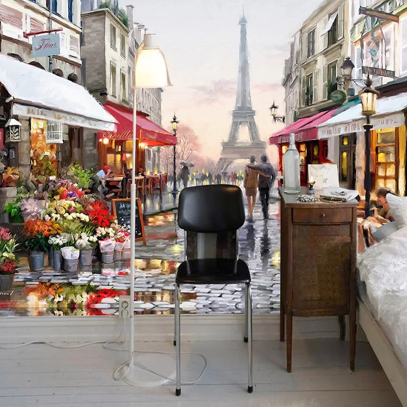 Carta da Parati 3D Stile Europ - Street Fashion Wallpaper recensione e prezzo