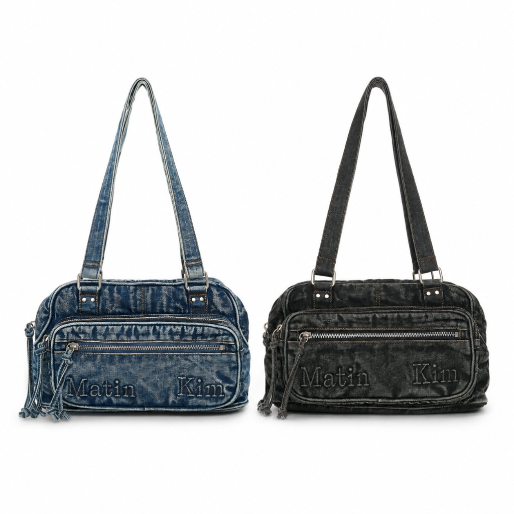 MATIN KIM Borsa a spalla in de - Street Fashion Korea recensione e prezzo