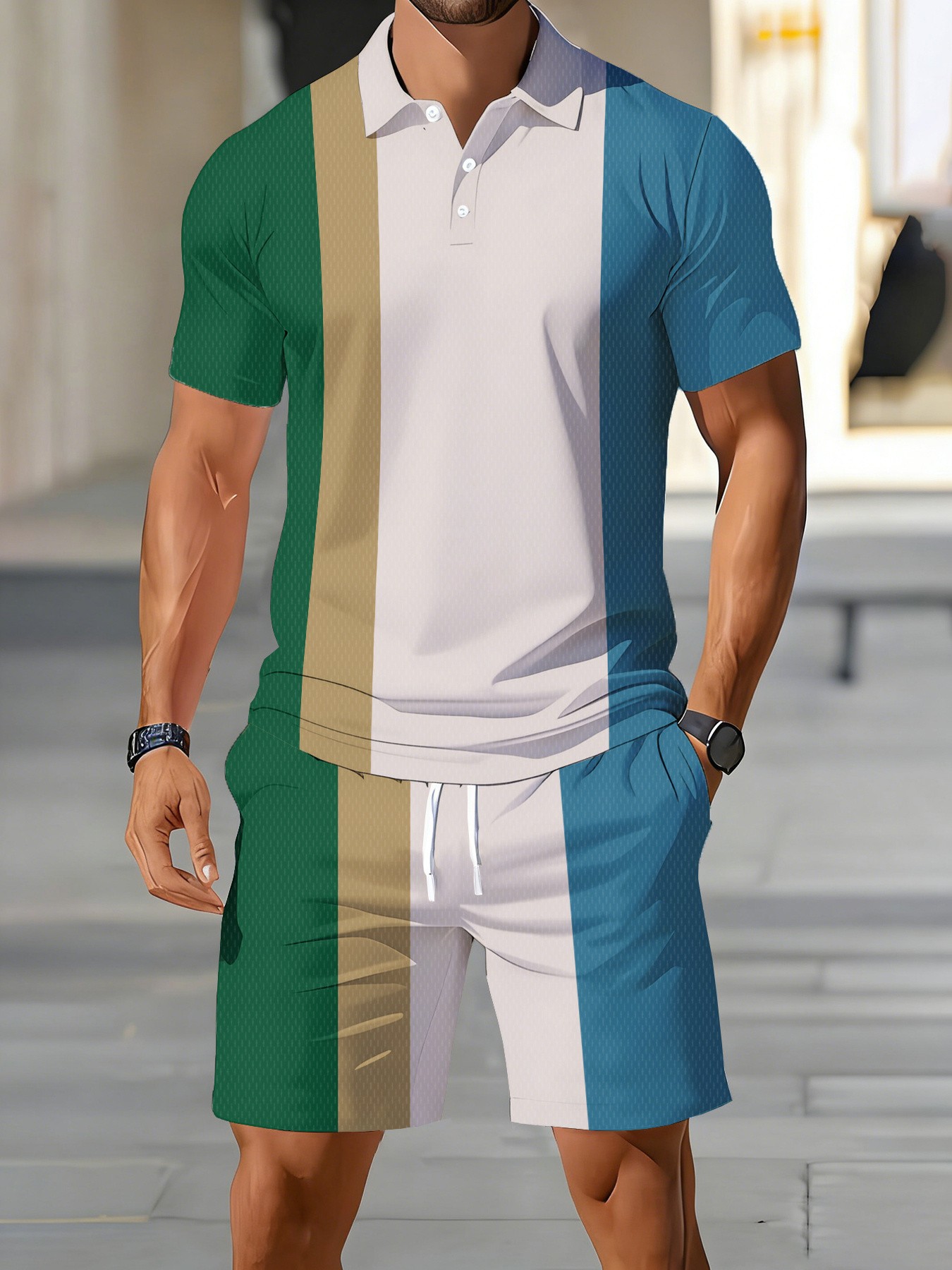 Completo Set Polo Uomo Estivo  - Street Fashion Summer 2026 recensione e prezzo