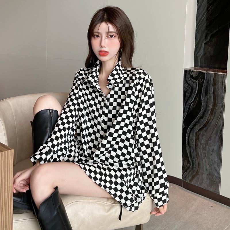 Camicia a Collo Alto con Botto - Street Fashion Korea recensione e prezzo