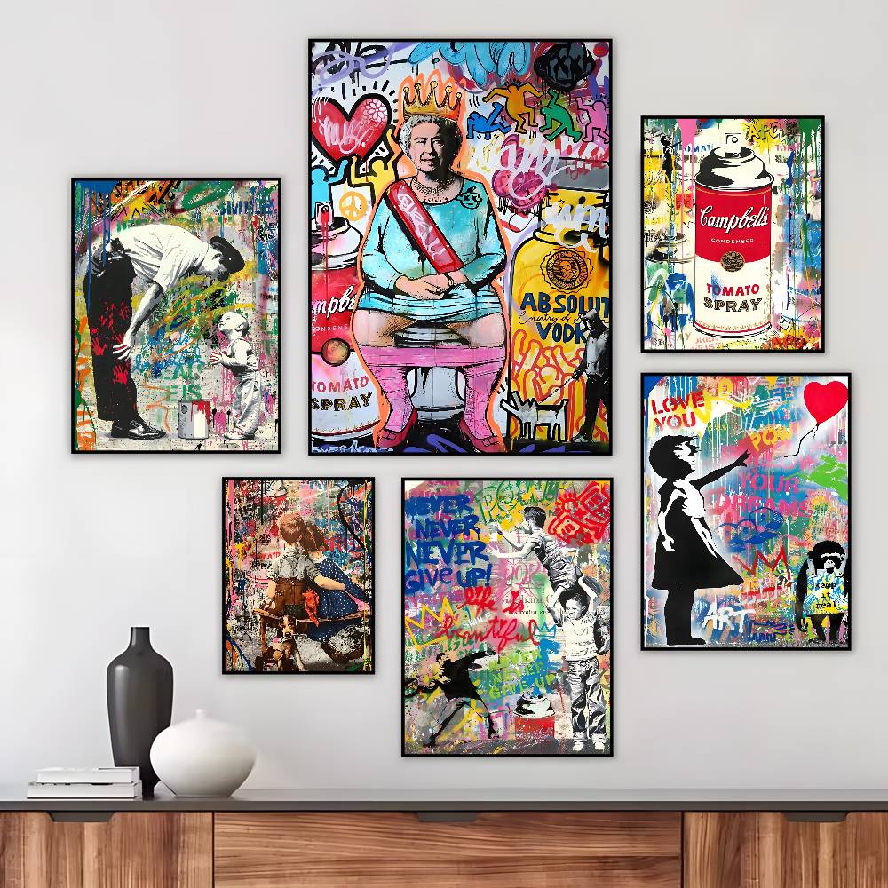 Poster su tela con graffiti st - Street Fashion Wallpaper recensione e prezzo
