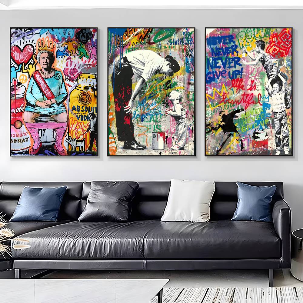 Poster su tela con graffiti st - Street Fashion Wallpaper recensione e prezzo