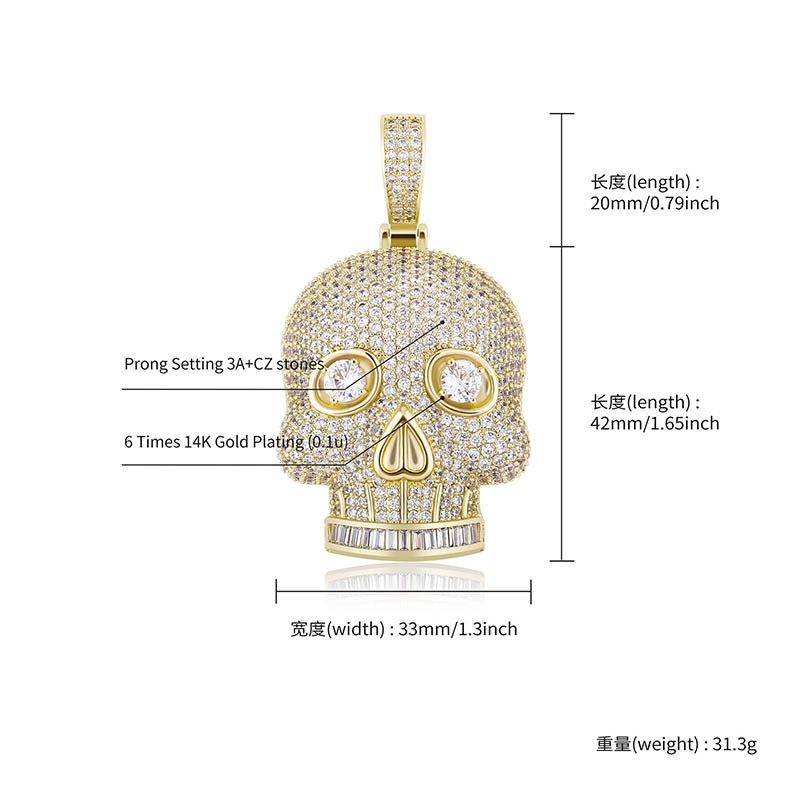 Collana con Ciondolo Teschio I - Fashion Street Singapore recensione e prezzo