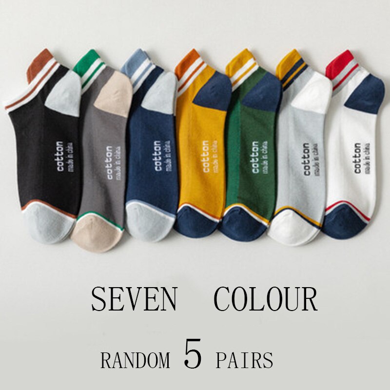 5 paia uomo calzini corti moda - Street Fashion Style Male recensione e prezzo