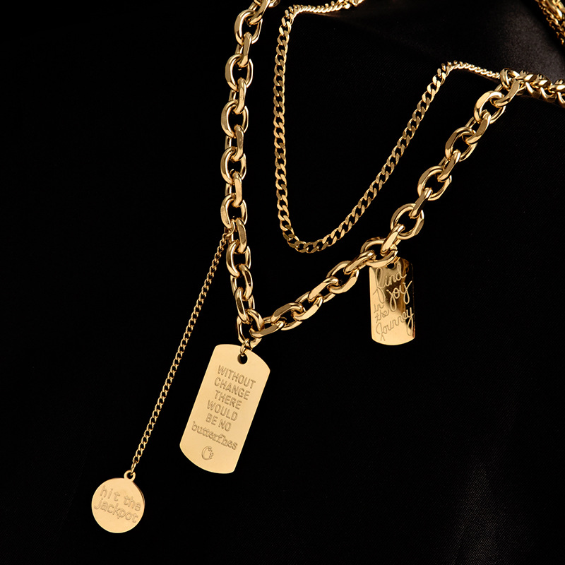 New Trend Choker in acciaio al - Fashion Street Singapore recensione e prezzo