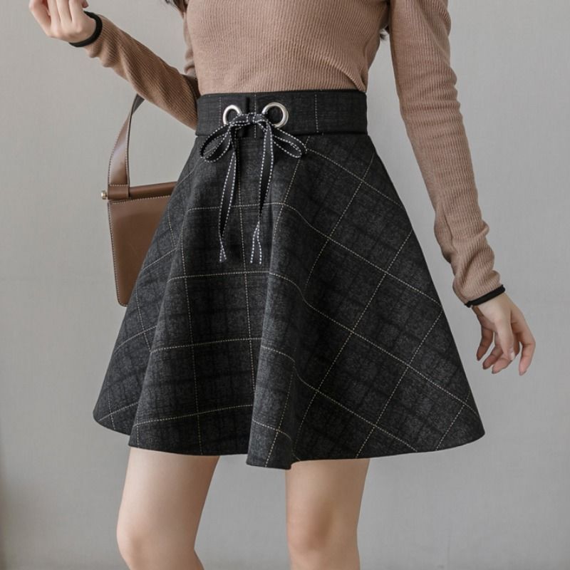 Gonna corta vintage scozzese a - Street Fashion Now recensione e prezzo