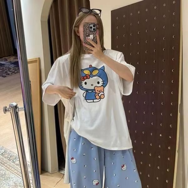 T-shirt stampata Hello Kitty a - Street Fashion Casual recensione e prezzo