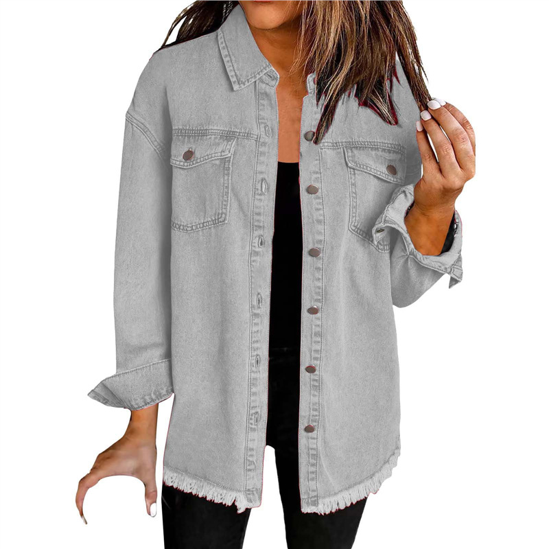Giacca Camicia in Denim Lavato - Street Fashion Europe recensione e prezzo