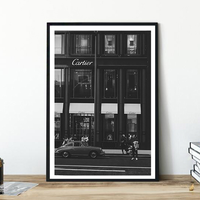Quadri su Tela Stile Europeo,  - Street Fashion Photo recensione e prezzo