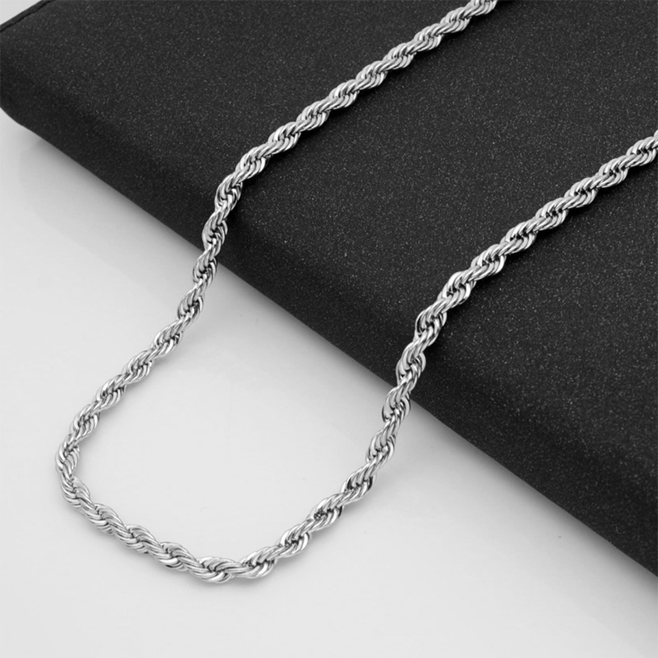 Collana a catena intrecciata i - Fashion Street Singapore recensione e prezzo