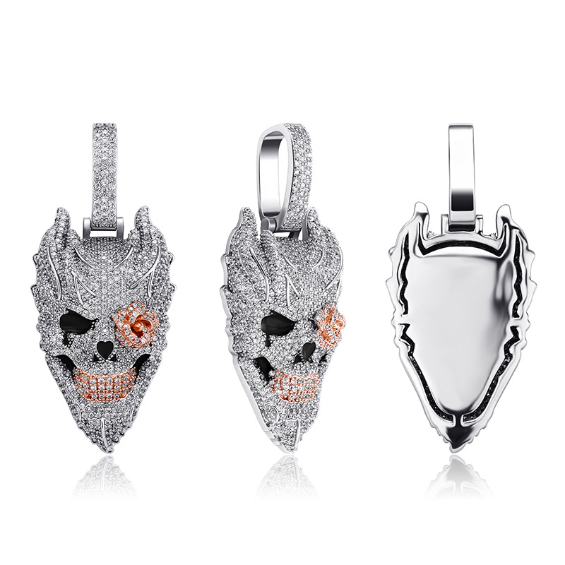 Collana con Ciondolo Teschio d - Fashion Street Singapore recensione e prezzo