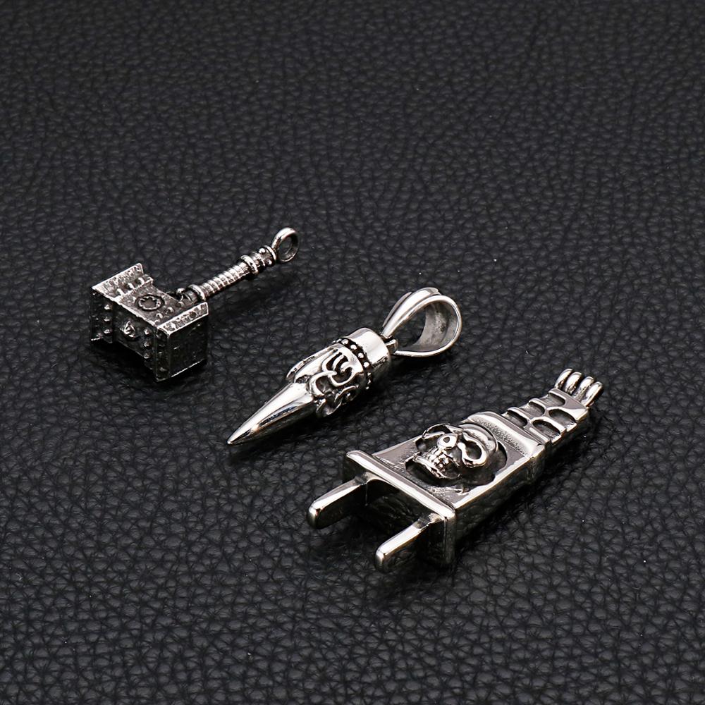 Fongten Gothic Hammer Skull Pl - Fashion Street Singapore recensione e prezzo